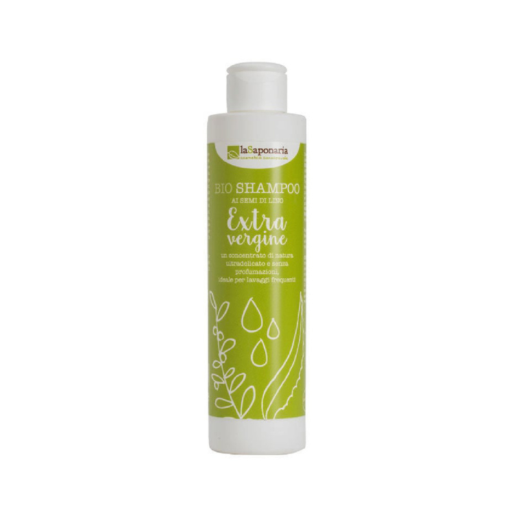 Shampoo Extravergine Bio | Detersione Delicata per Cute Sensibile - La Saponaria