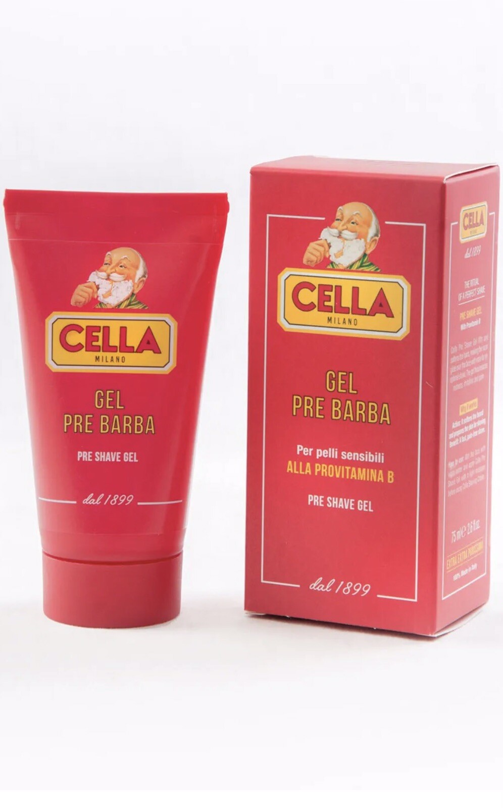 Cella Gel Pre Barba 75 ml