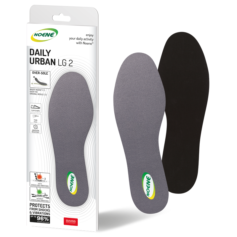 NOENE SOLETTE DAILY URBAN LG2 RITAGLIABILI - SPESSORE 2 mm - MISURA 43-46