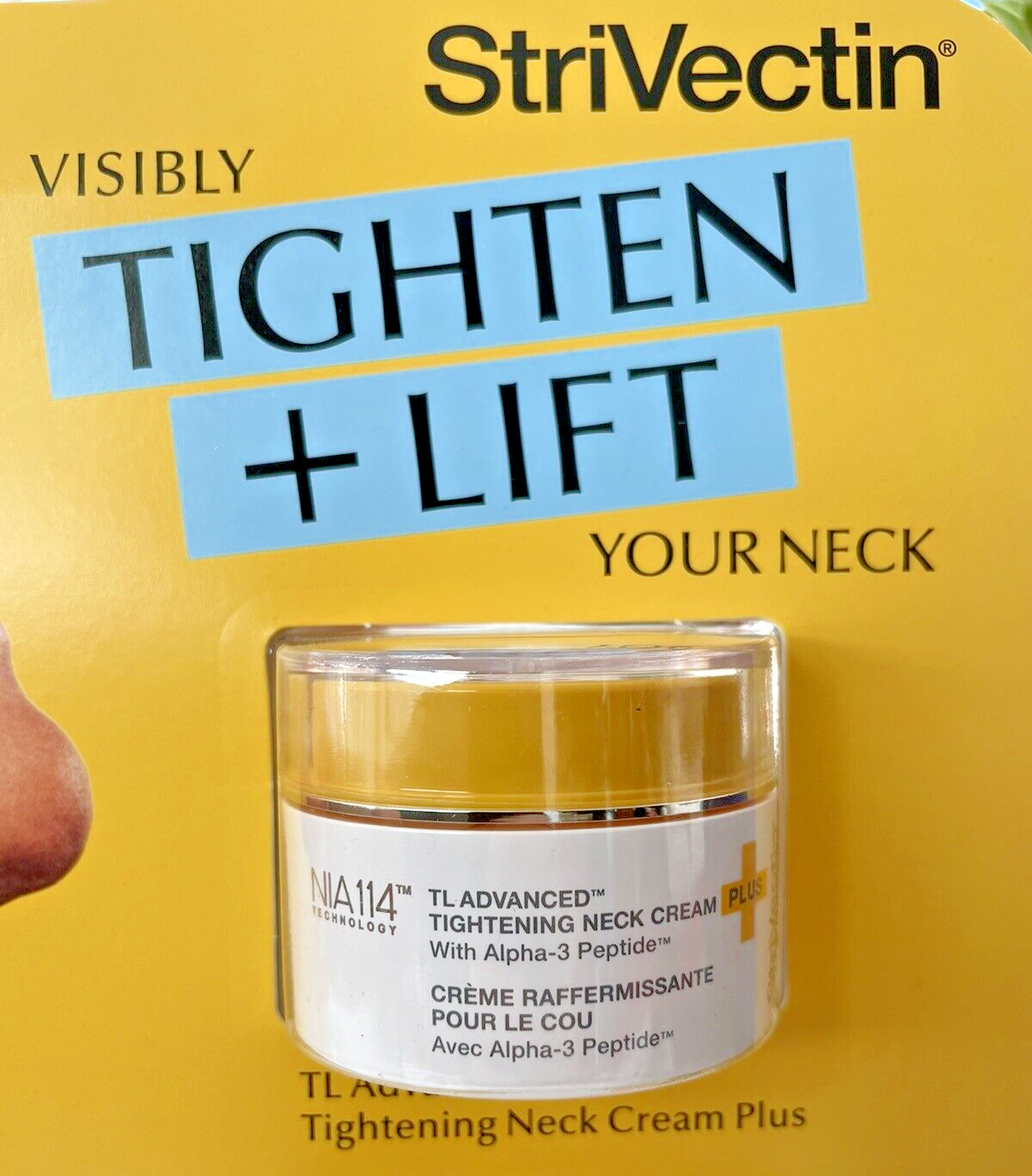 StriVectin Tendere Sollevare TL Avanzato Rassodamento Neck Crema Plus 29.6ml New