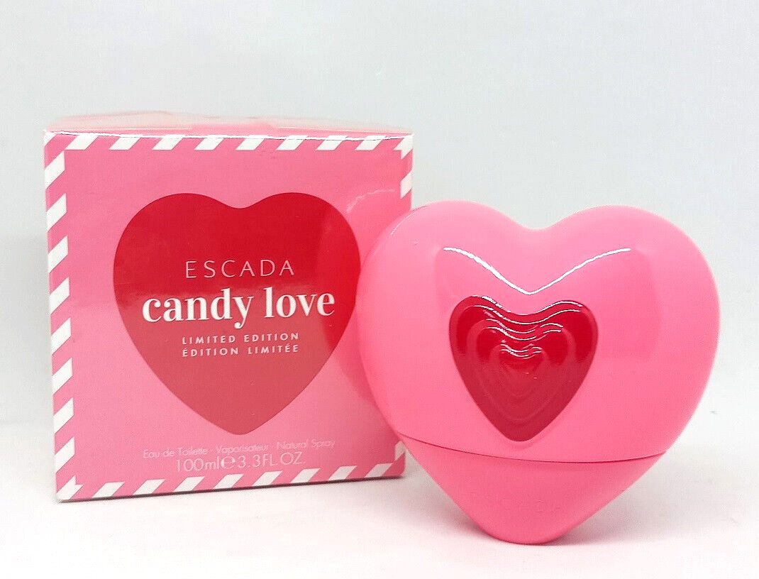 ESCADA candy love 100 Ml. Eau de Toilette Spray 3.3 Fl. Oz. Limited Edition