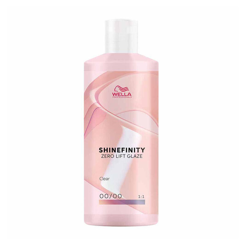 Colorazione demipermanente Wella Shinefinity Zero Lift Glaze Clear 500ml