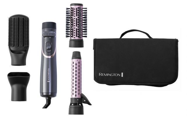 Remington As8606 Spazzola Ad Aria Calda Caldo Nero, Rose Gold 800 W