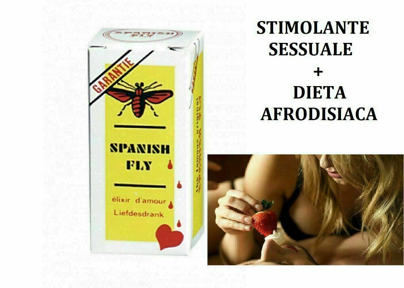 INTEGRATORE NATURALE,AFRODISIACO IN GOCCE PER STIMOLAZIONE  ED ECCITAZIONE