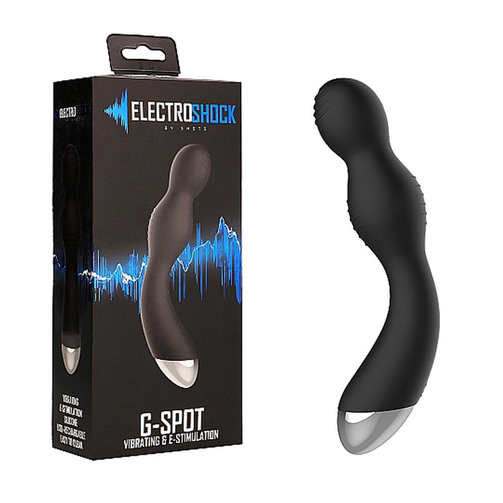 ELECTROSHOCK E-Stimulation G-spot Vibrator Vibratore 2 Punti Elettrostimolazione