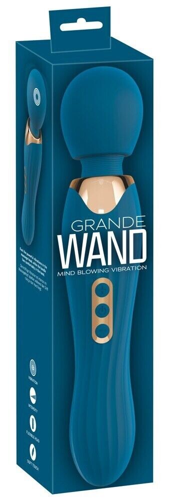 Stimolatore Vaginale Grande WAND blu
