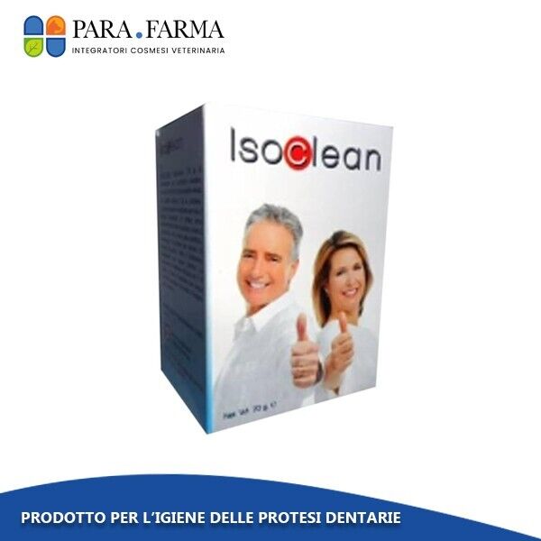 Isoclean prodotto utile per L’igene delle Protesi Mobili e Rimovibili 10 Bustine