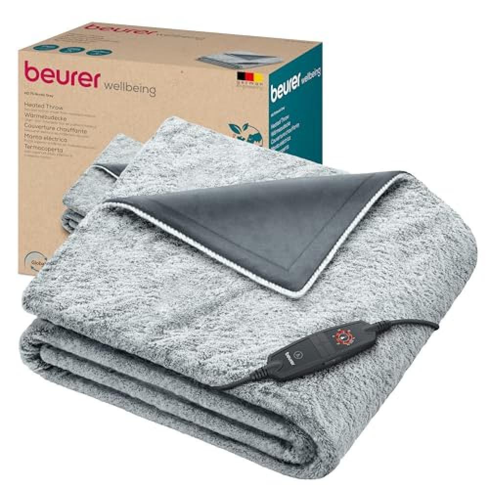 Beurer Termocoperta Beurer HD 75 Nordic Grey Green Planet coperta termica traspi