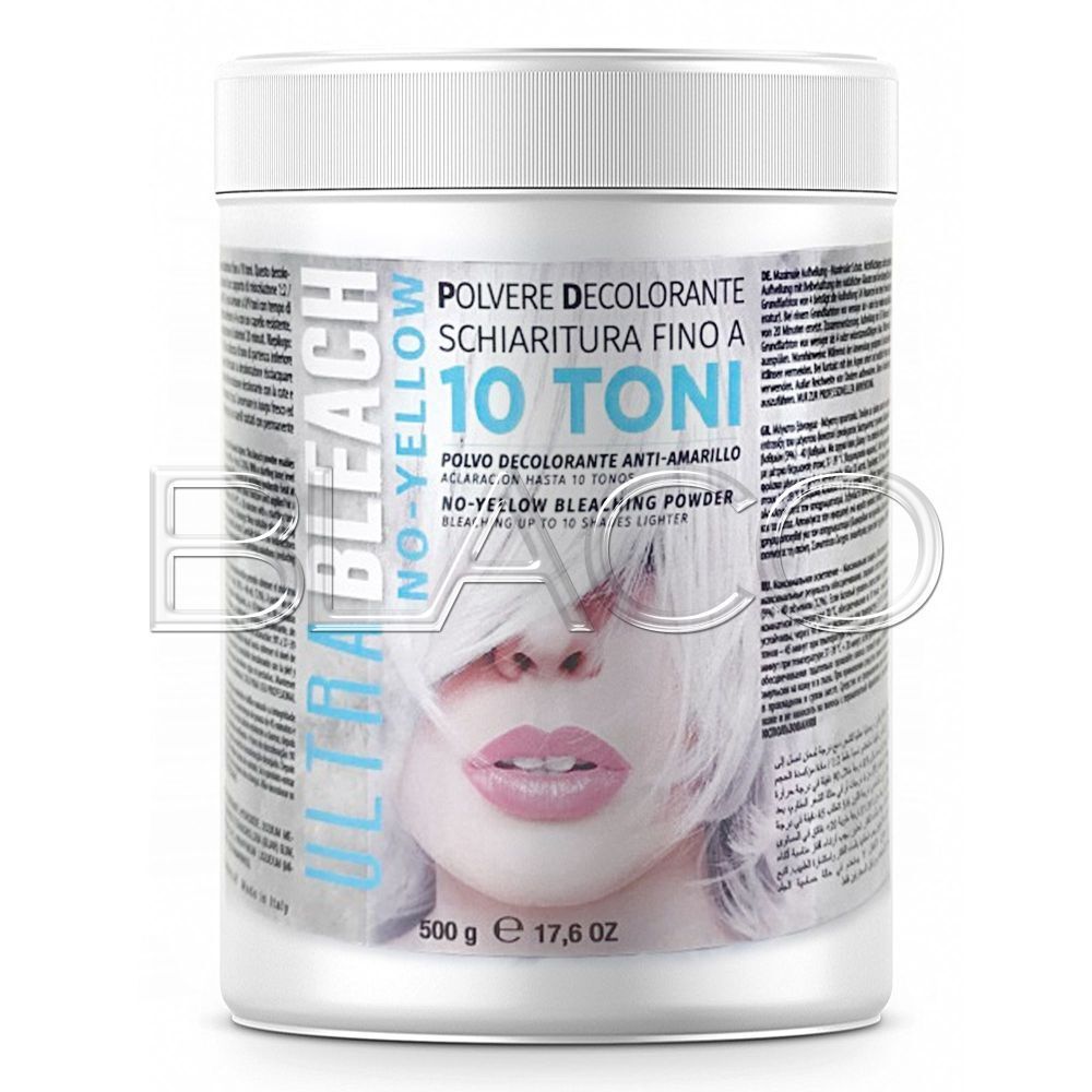 DECOLORANTE IN POLVERE ULTRA  BLEACHED 500GR SCHIARITURA PER CAPELLI