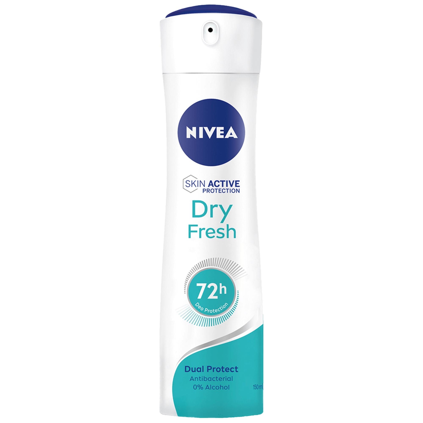 NIVEA DEODORANTE CORPO SPRAY DRY FRESH 72H DUAL PROTECT - 150ML