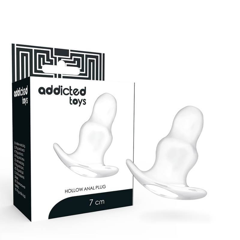 Addicted Toys - Fallo Cavo Anale Small Hollow Tunnel Butt Plug