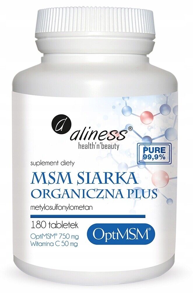 Aliness, MSM Organic Sulphur PLUS x 180 compresse