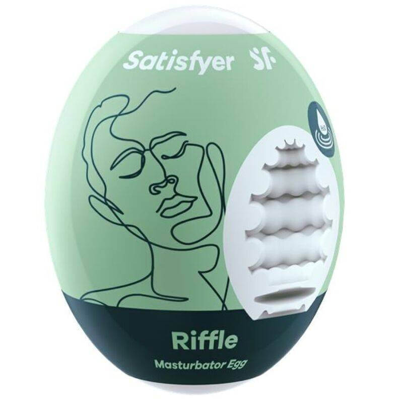 Satisfyer - Masturbatore Maschile Riffle Egg
