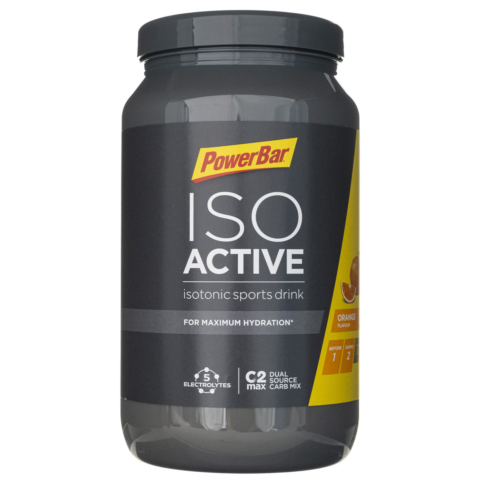 PowerBar Bevanda isotonica in polvere Isoactive arancia, 1320 g