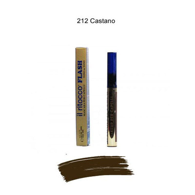 IRMA IL RITOCCO FLASH MASCARA PER CAPELLI TONO SU TONO 212 CASTANO