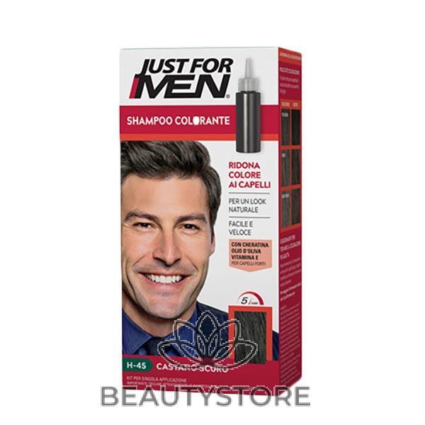 JUST FOR MEN SHAMPOO COLORANTE CASTANO SCURO