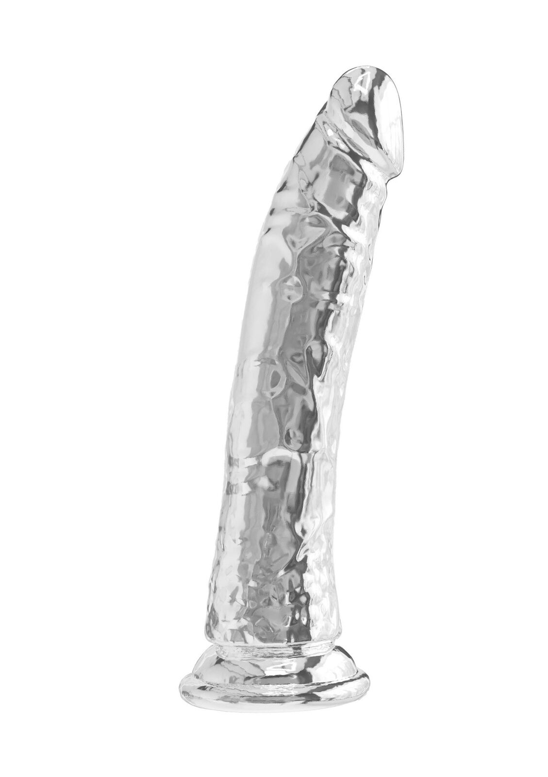 Fallo realistico con ventosa Clear Dong 9 Inch