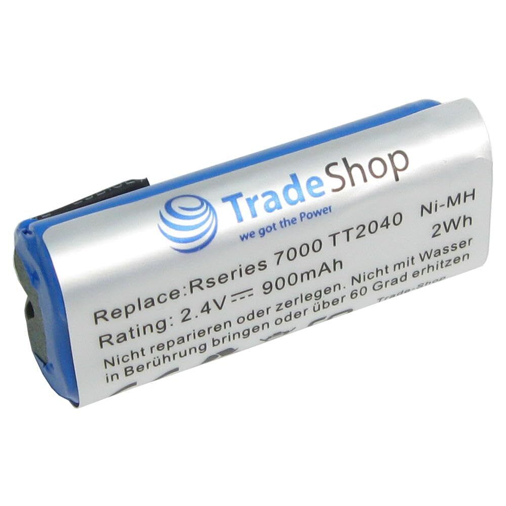 Batteria 900 mAh/2,4 V/2 Wh compatibile con Philips Bodygroom Series 3000 (A9w)