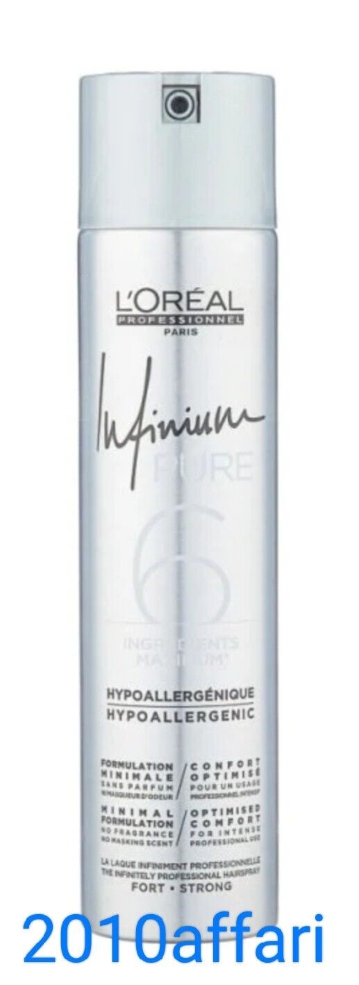 L'Oreal Professionnel Infinium Pure 6 Lacca 300 ml Fort Strong