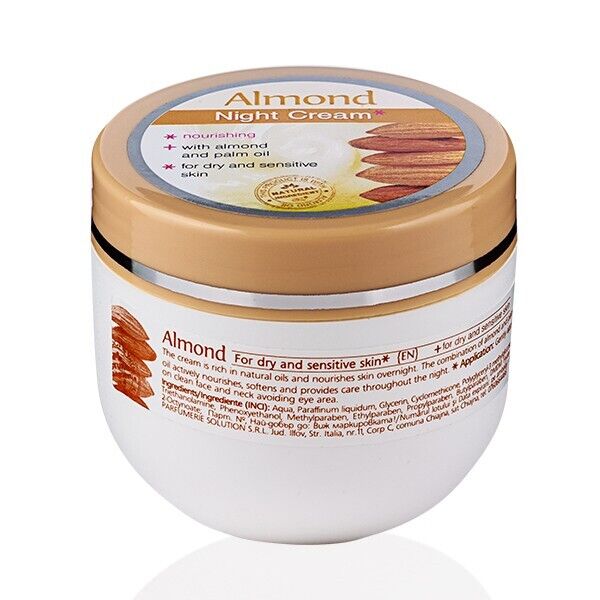 Crema notte per viso "Mandorla" 100ml Крем ночной для лица питательный "Миндаль"