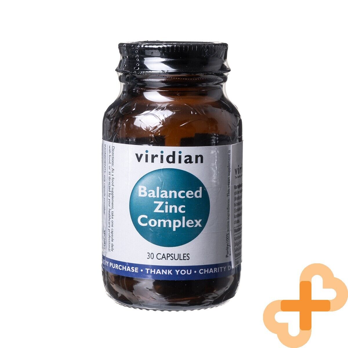 VIRIDIAN Balanced Zinc Complex 30 capsule salute cardiovascolare e del cuore