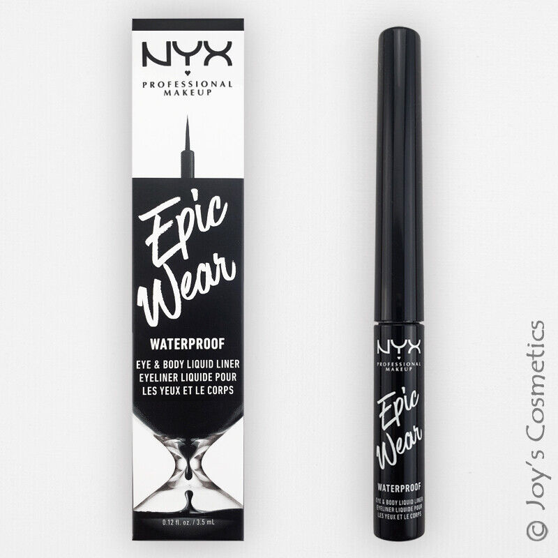 1 NYX Opaco Liquid Liner - Impermeabile Epico Indossare Eyeliner " EWSPLL01 Nero