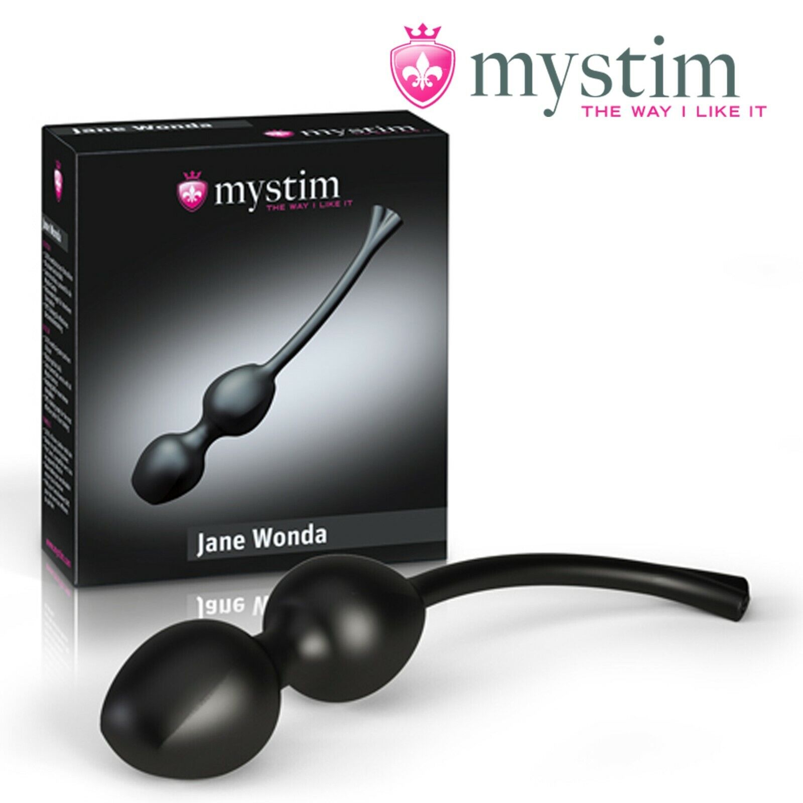 Mystim Jane Wonda Geisha Balls Duo Palline Vibranti elettrostimolanti
