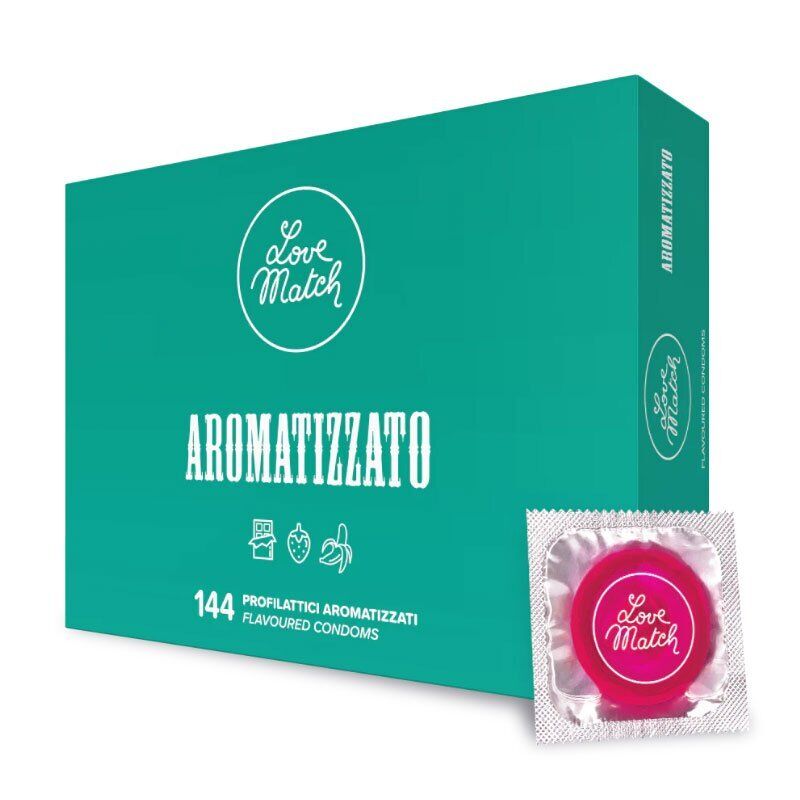 Preservativi Aromatizzati Love Match x 144
