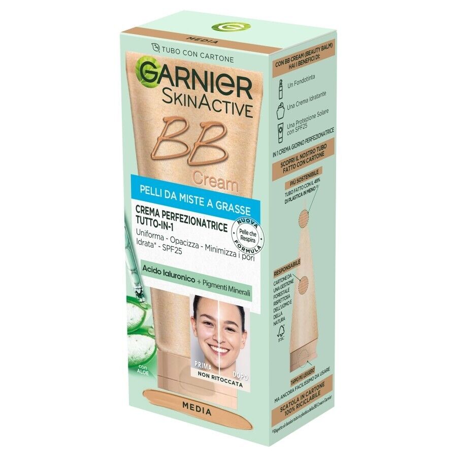 Garnier Viso Bb Cream Anti-Lucidita' Medio/Scura