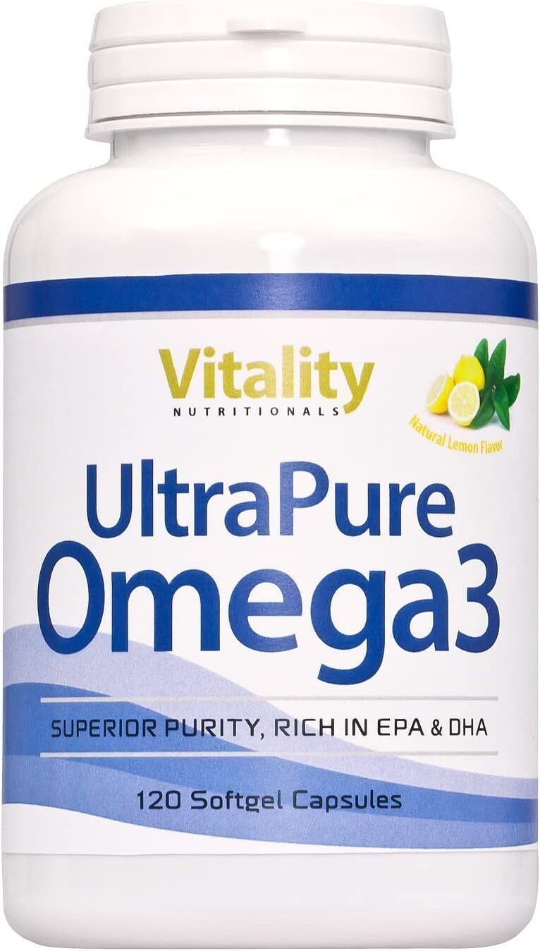Omega 3 Olio di Pesce Selvatico Purissimo 2000 mg al giorno 120 Softgel