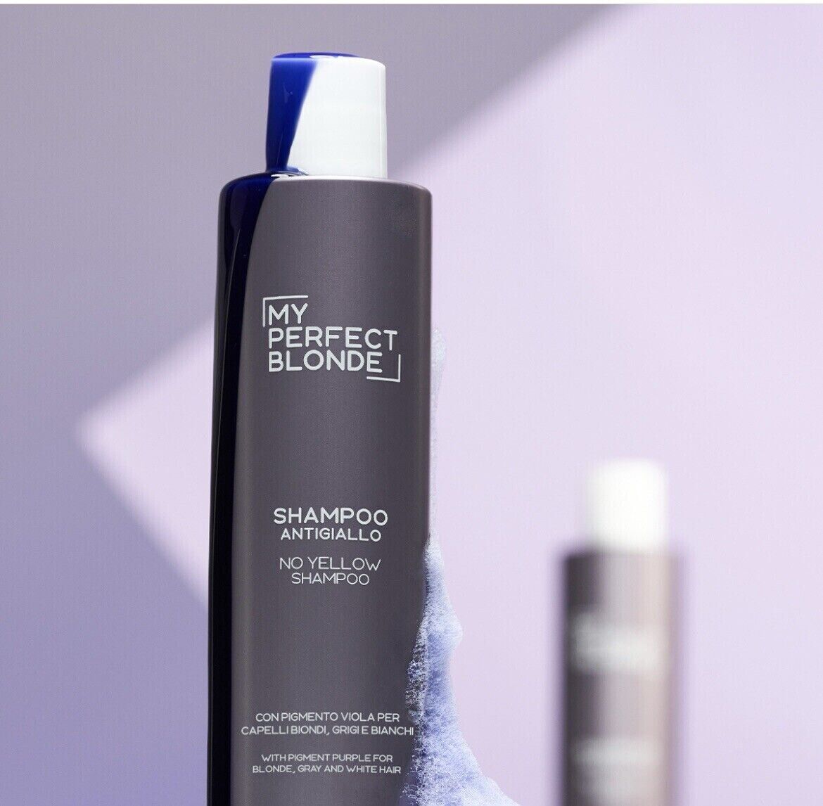 PROTOPLASMINA MY PERFECT BLONDE SHAMPOO 300ml ANTI-GIALLO Grigi Bianchi Decolora