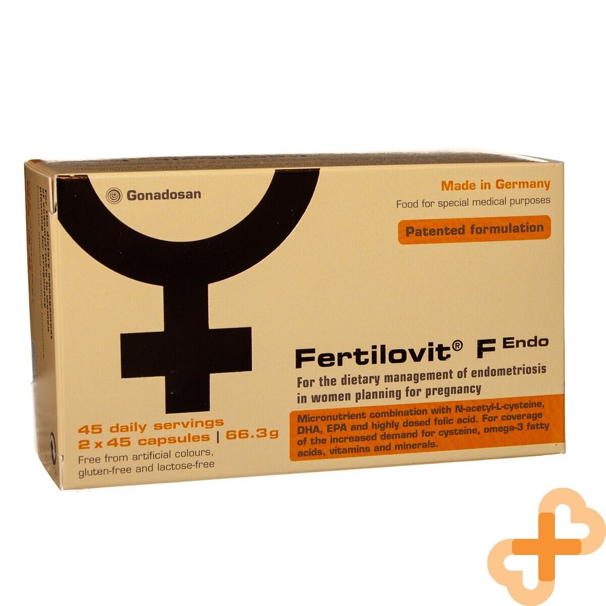 FERTILOVIT F ENDO Integratore Alimentare 90 Capsule per Donna che Pianifica G...