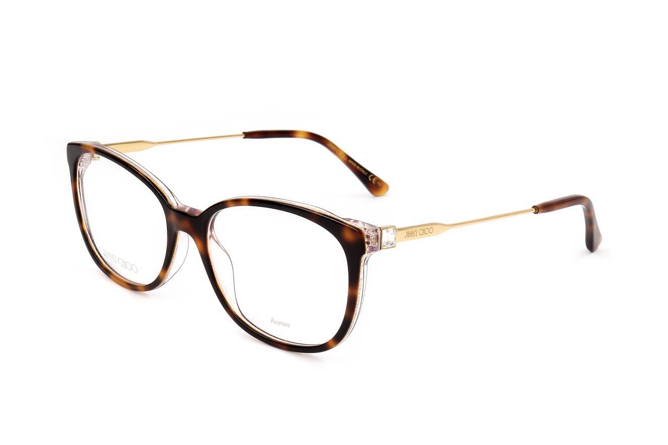 Occhiali da Vista Jimmy Choo JC302 0T4 HAVANA PINK 55/17/ Donna