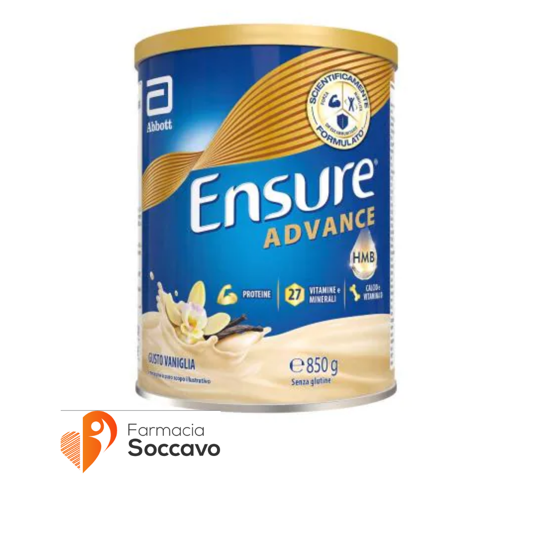 Ensure advance vaniglia 850g