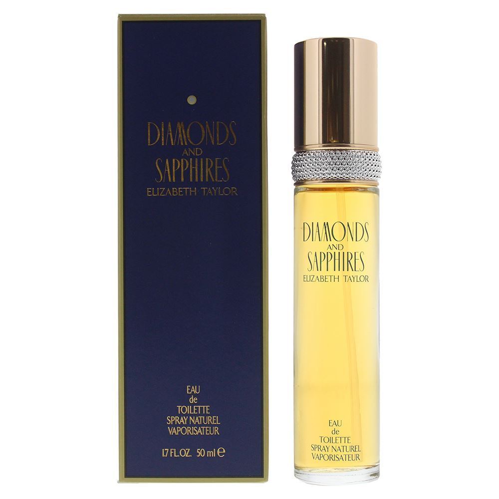 Elizabeth Taylor Diamonds And Sapphires Eau de Toilette 50ml Women Perfume