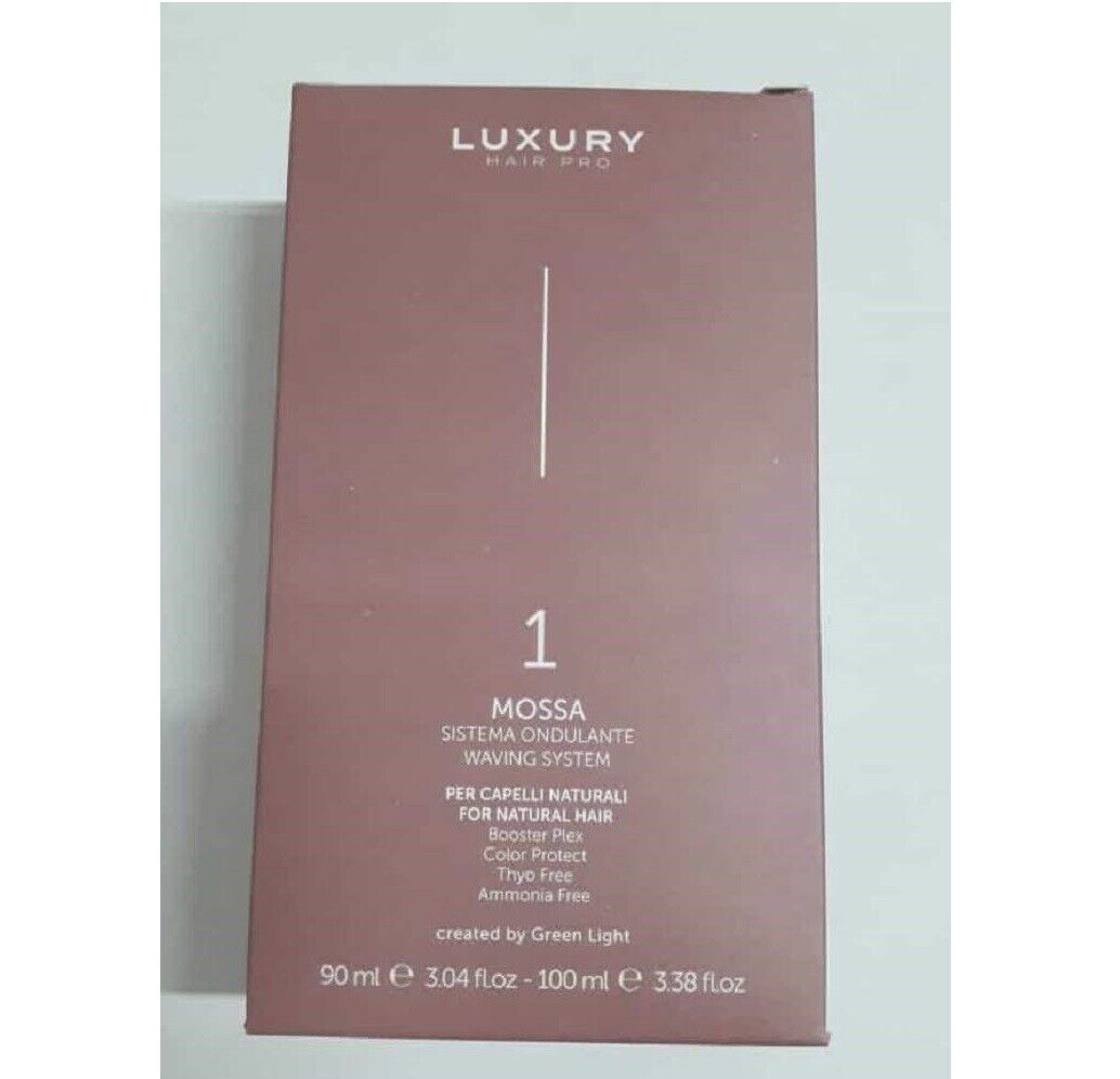 Green Light MOSSA 1 Sistema Ondulante per Capelli Naturali 90 ml + 100 ml
