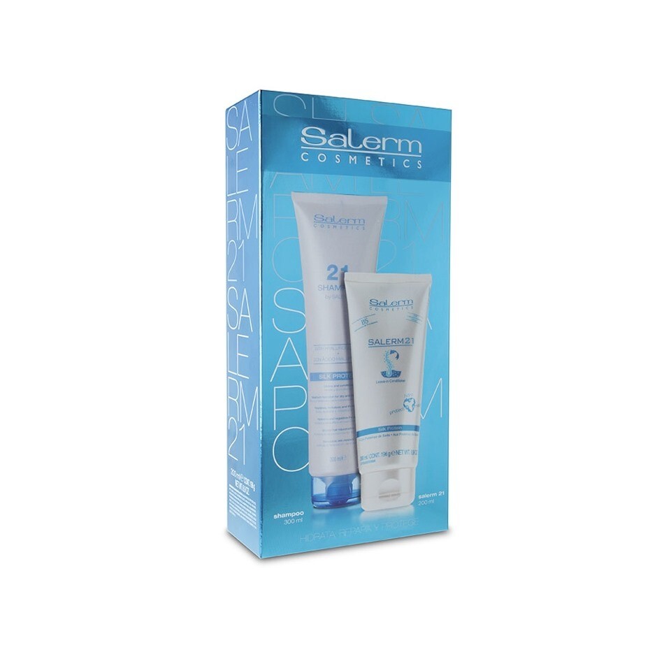 Salerm Pack Salerm 21 riparazione shampoo 300 ml e maschera 200 ml ⭐⭐⭐⭐⭐⭐⭐