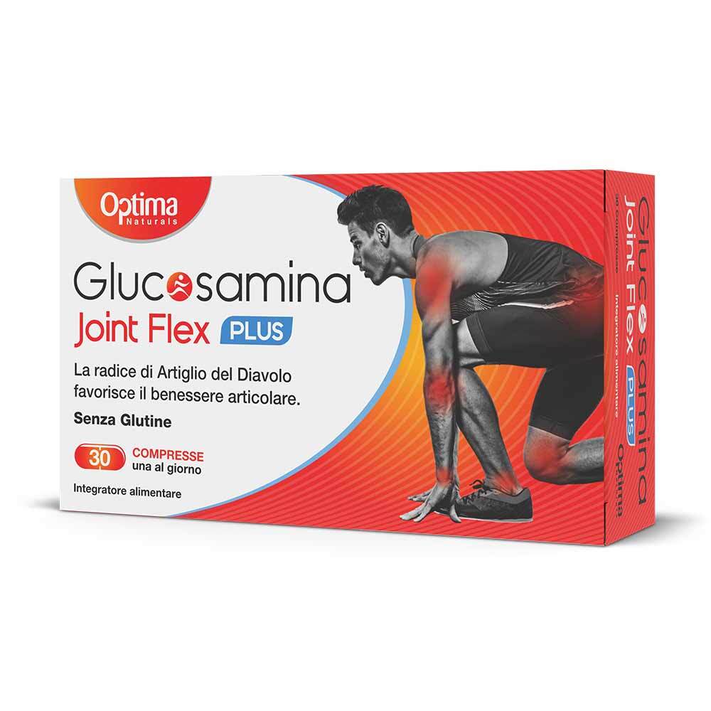 Optima Naturals Glucosamina Joint Complex Plus Integratore, 30 compresse