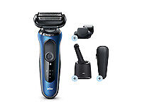 Braun Series 6 61-B7500cc Foil shaver Senso Flex 0.5 mm Blue Battery 433170