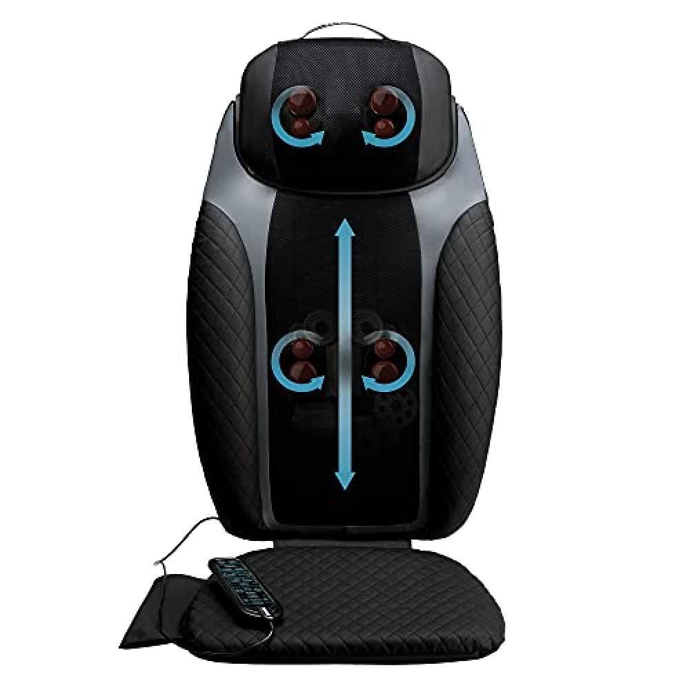 Homedics, Massaggiatore Shiatsu 2 in 1 e Cuscino Cordless, Due Componenti per il