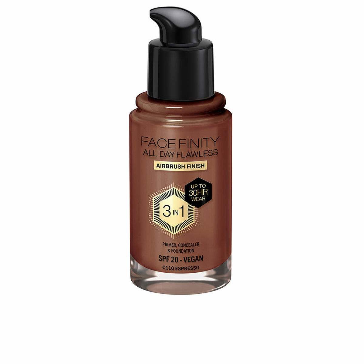 Base Cremosa per il Trucco Max Factor Face Finity All Day Flawless 3 in 1 Spf