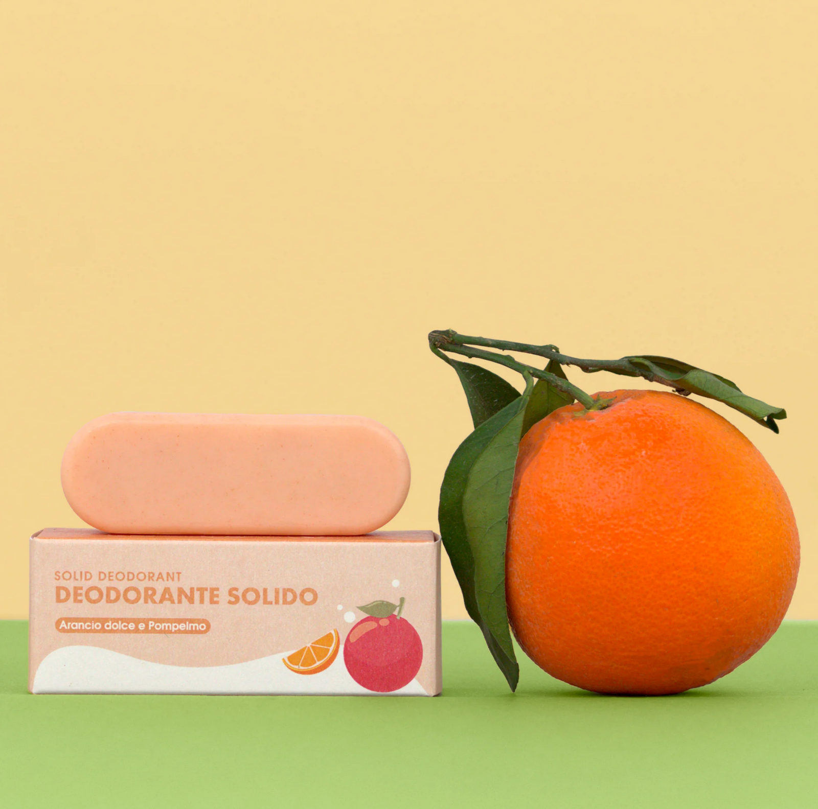 Officina dei Saponi Deodorante solido Arancio dolce e Pompelmo Vegano 40 ml