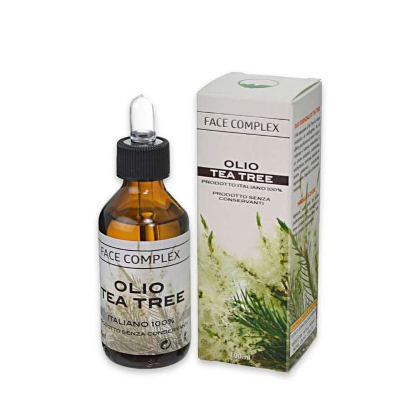 Face Complex Olio Tea Tree Olio Essenziale Di Tea Tree Senza Conservanti 100 Ml