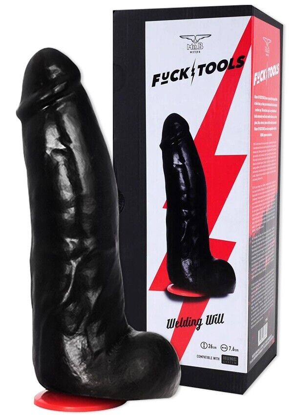 Fallo maxi black dildo grande con ventosa testicoli pene finto vaginale anale