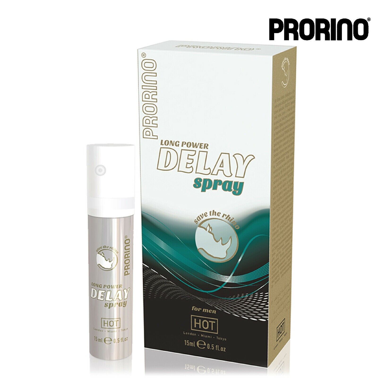 Prorino Rhino Long Power Delay Spray Premature Ejaculation Eiaculazione Precoce