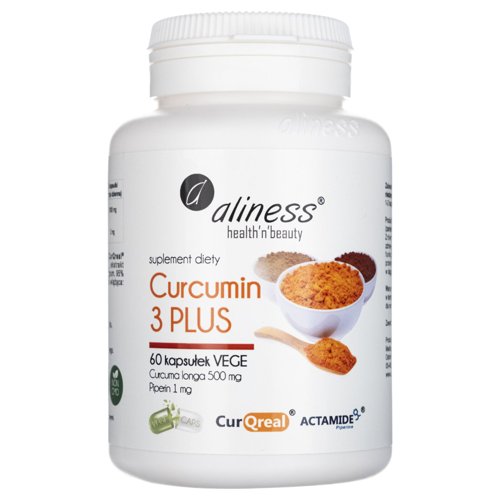 Aliness Curcumin 3 PLUS, 60 capsule