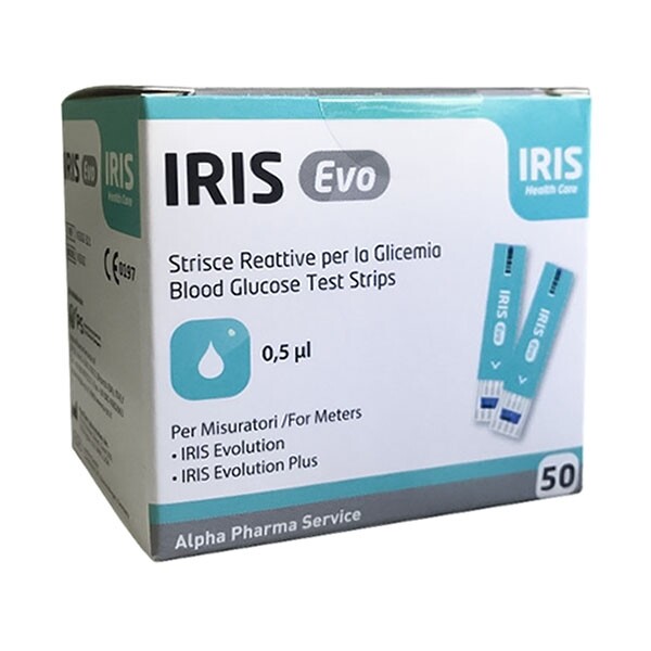 Iris evo strisce reattive 50 pezzi
