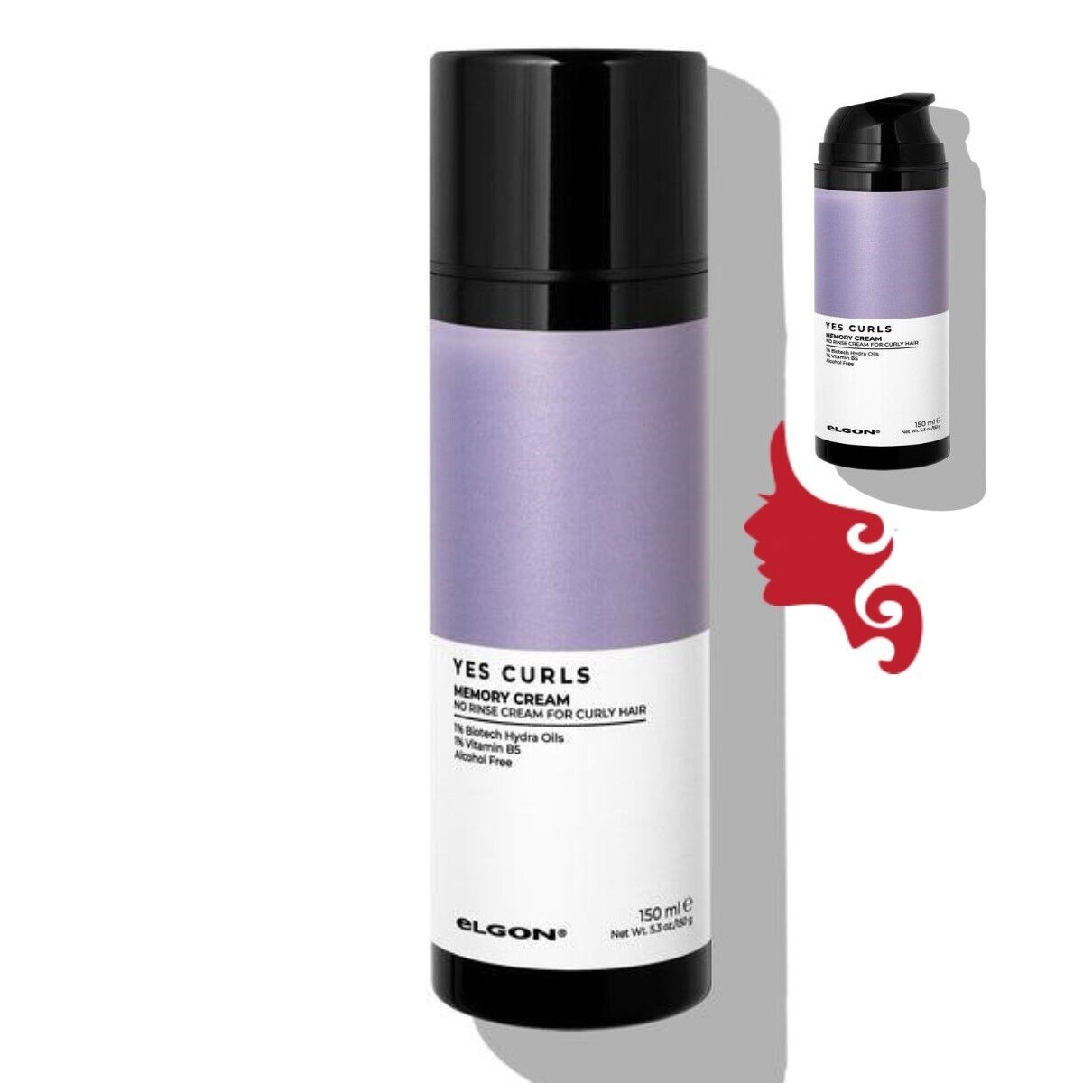 Essentials YES CURLS Memory CREAM 150 ml Elgon Capelli Ricci