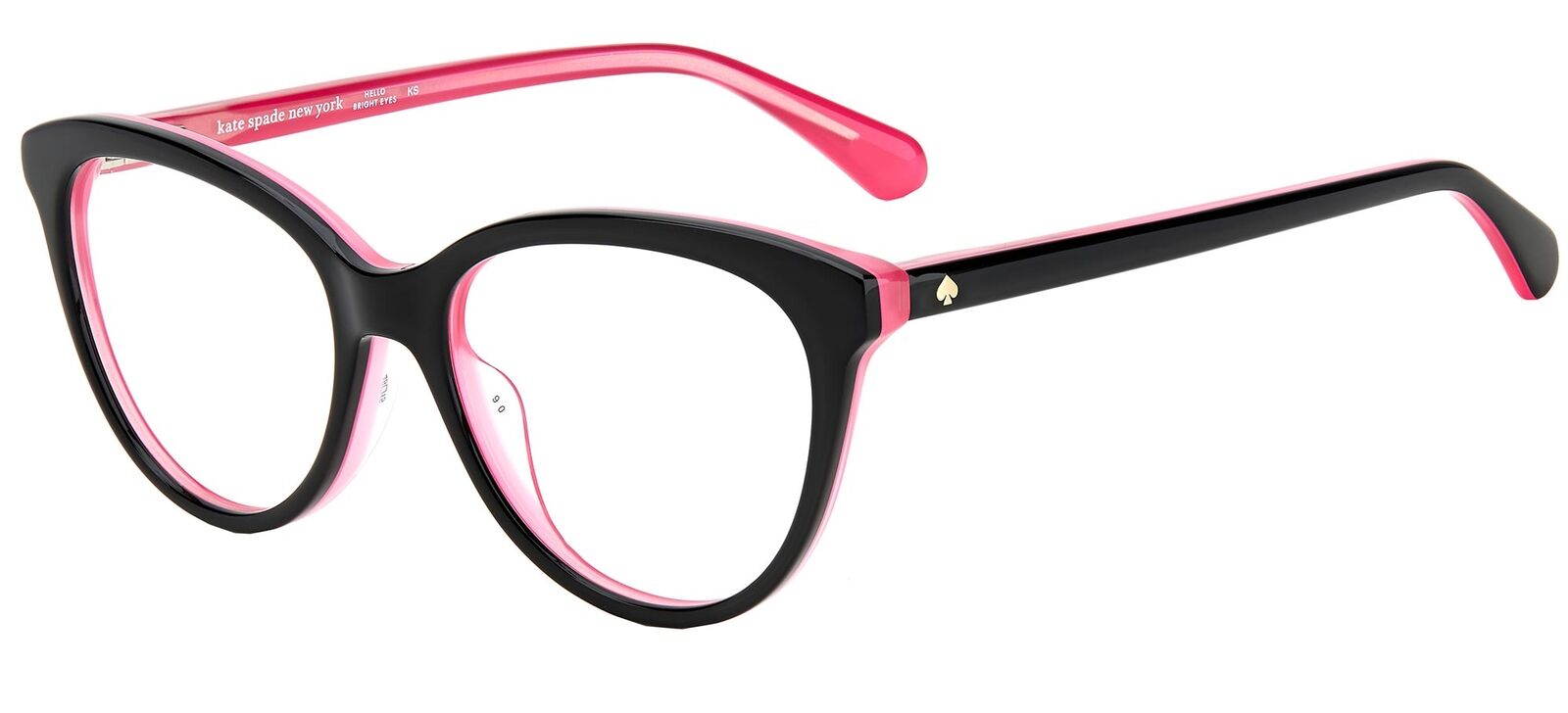 Occhiali da Vista Kate Spade PARIS BLACK PINK 48/15/135 junior