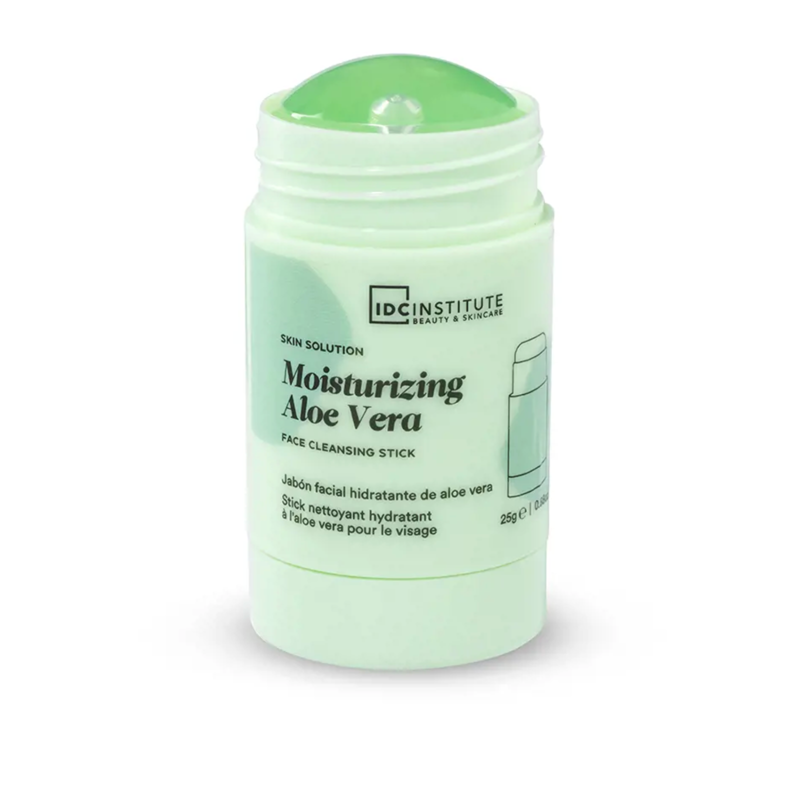 IDC Institude Sapone Stick Detergente Viso all'Aloe Vera 25 gr